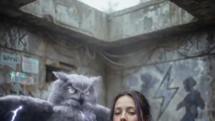 Post-apocalyptic goddesses or superheroes or something